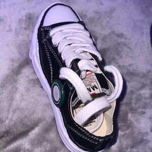 Kids Black and White Sneakers